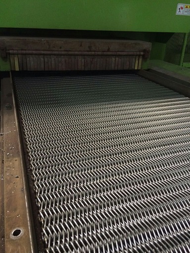 高溫網(wǎng)帶在熱處理時(shí)的使用性質(zhì)