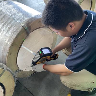 金屬網(wǎng)帶的進(jìn)料檢驗(yàn)過程